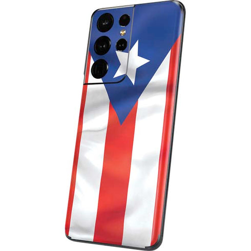 Puerto Rico Flag Galaxy S21 Ultra 5G Skin