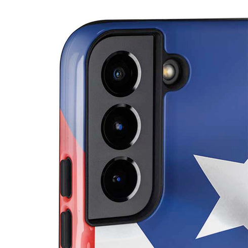 Puerto Rico Flag Galaxy S22 Plus Pro Case