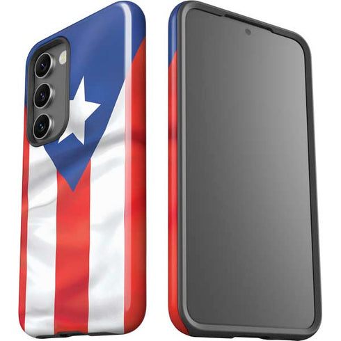 Puerto Rico Flag Galaxy S23 Plus Pro Case