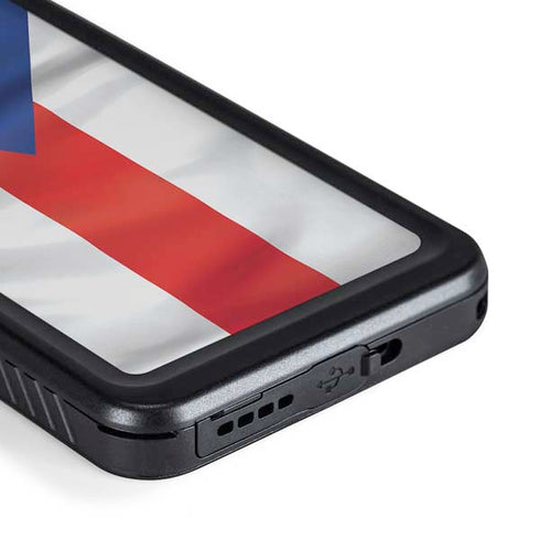 Puerto Rico Flag Galaxy S23 Waterproof Case