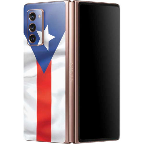 Puerto Rico Flag Galaxy Z Fold2 5G Skin