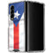 Puerto Rico Flag Galaxy Z Fold4 5G Clear Case