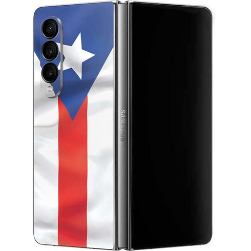 Puerto Rico Flag Galaxy Z Fold4 5G Skin