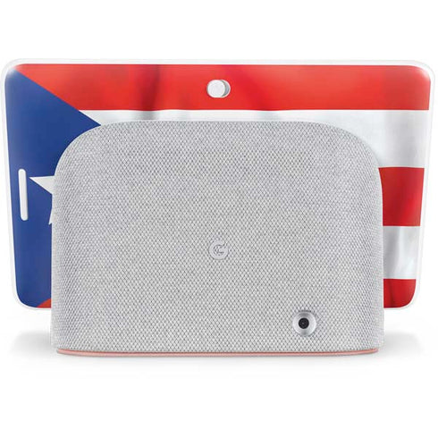 Puerto Rico Flag Google Home Hub Skin