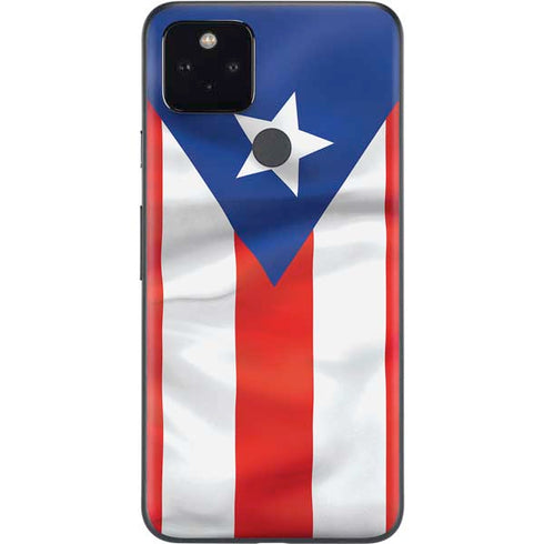 Puerto Rico Flag Google Pixel 4a 5G Skin