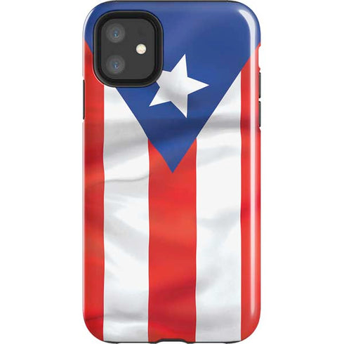 Puerto Rico Flag iPhone 11 Impact Case