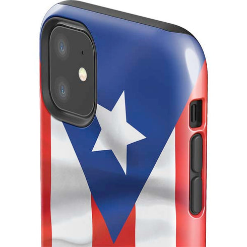Puerto Rico Flag iPhone 11 Impact Case