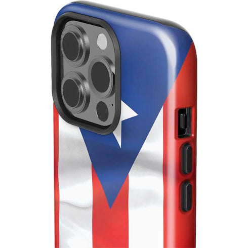 Puerto Rico Flag iPhone 14 Pro Impact Case