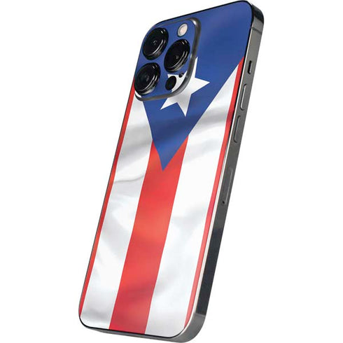 Puerto Rico Flag iPhone 14 Pro Skin