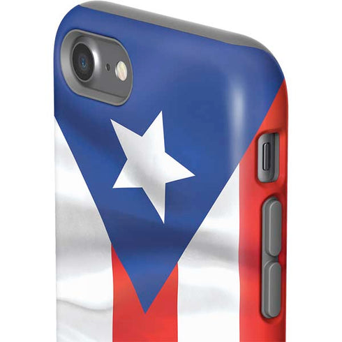 Puerto Rico Flag iPhone SE (2nd & 3rd Gen) Pro Case