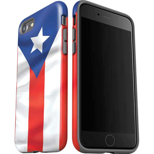 Puerto Rico Flag iPhone SE (2nd & 3rd Gen) Pro Case