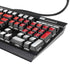 Puerto Rico Flag K95 RGB PLATINUM Mechanical Gaming Keyboard Skin