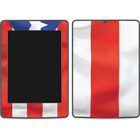 Puerto Rico Flag Amazon Kindle Skin