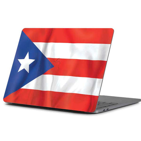 Puerto Rico Flag Apple MacBook Pro 13-inch Skin