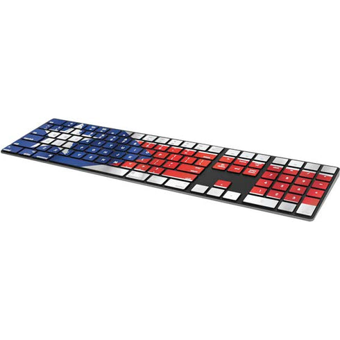 Puerto Rico Flag Magic Keyboard with Numeric Keypad Skin