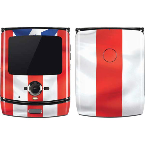 Puerto Rico Flag Motorola RAZR Skin