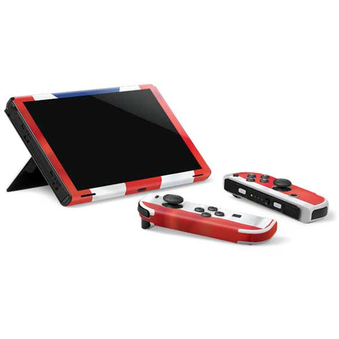 Puerto Rico Flag Nintendo Switch OLED (2021) Skin