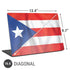 Puerto Rico Flag Universal Laptop 16.6in (13.4 x 9.7in) Skin