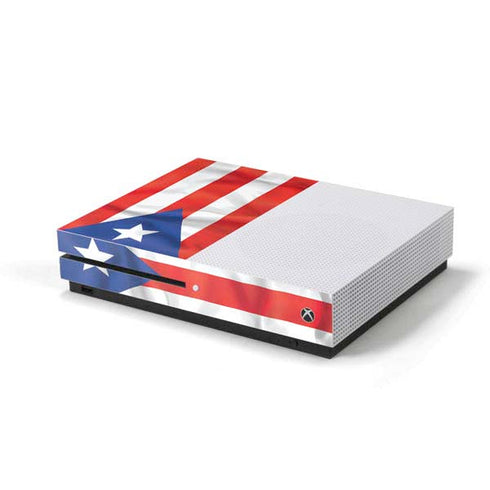 Puerto Rico Flag Xbox One S Console Skin