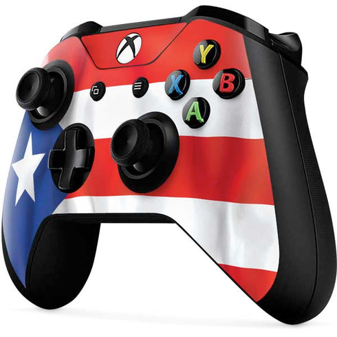 Puerto Rico Flag Xbox One X Controller Skin