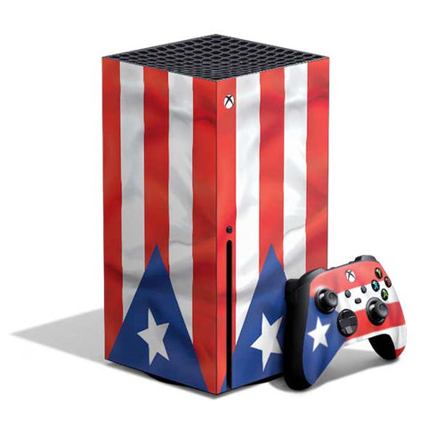 Puerto Rico Flag Xbox Series X Bundle Skin