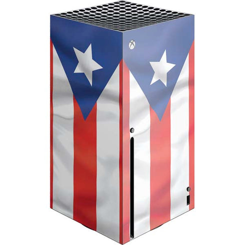 Puerto Rico Flag Xbox Series X Console Skin