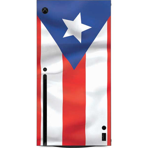 Puerto Rico Flag Xbox Series X Console Skin