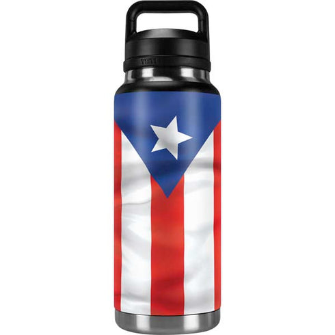 Puerto Rico Flag YETI Rambler 36oz Bottle Skin