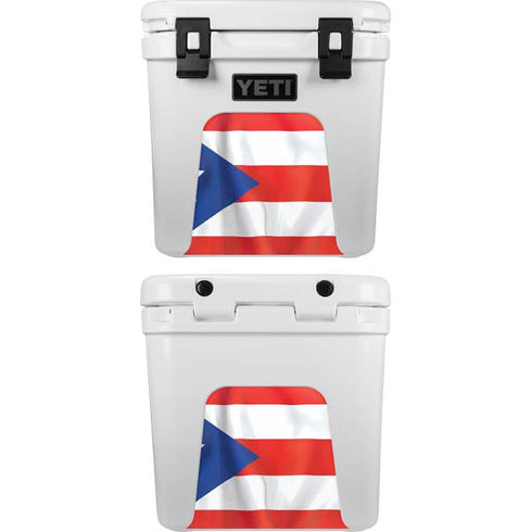 Puerto Rico Flag YETI Roadie 24 Hard Cooler Skin
