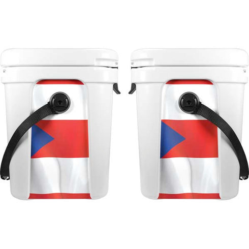 Puerto Rico Flag YETI Roadie 24 Hard Cooler Skin