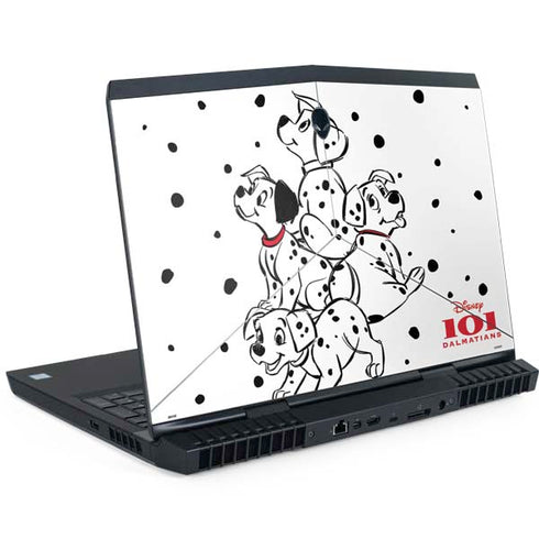 Disney 101 Dalmatians Puppy pile Dell Alienware Skin