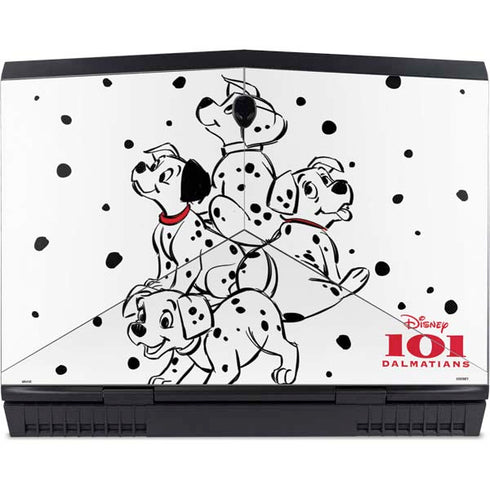 Disney 101 Dalmatians Puppy pile Dell Alienware Skin