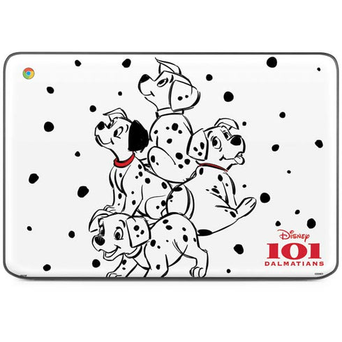 Disney 101 Dalmatians Puppy pile HP Chromebook Skin