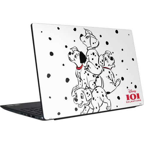 Disney 101 Dalmatians Puppy pile Dell Vostro Skin