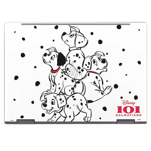 Disney 101 Dalmatians Puppy pile HP Envy Skin