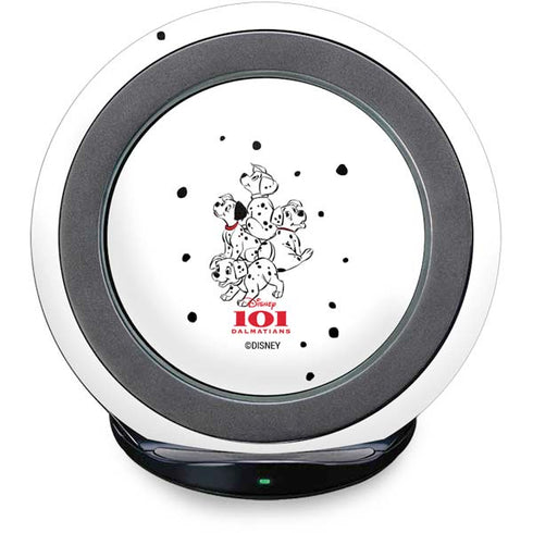 Disney 101 Dalmatians Puppy pile Fast Charge Wireless Charging Stand Skin