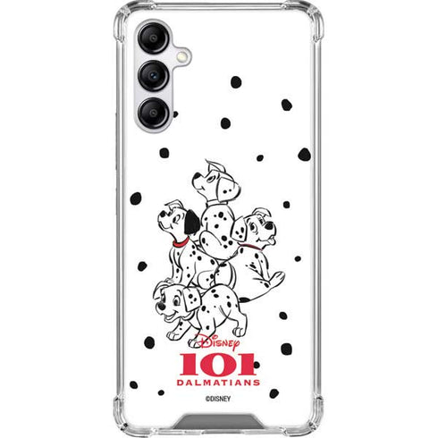 Disney 101 Dalmatians Puppy pile Galaxy A14 5G Clear Case