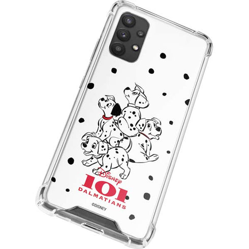 Disney 101 Dalmatians Puppy pile Galaxy A32 5G Clear Case