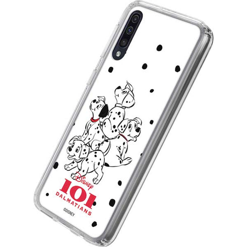 Disney 101 Dalmatians Puppy pile Galaxy A50 Clear Case