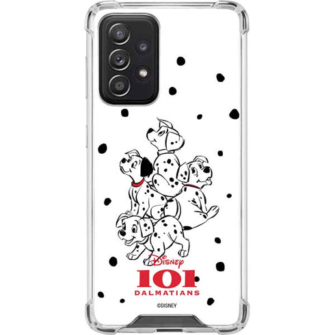 Disney 101 Dalmatians Puppy pile Galaxy A52 5G Clear Case