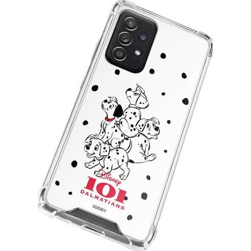 Disney 101 Dalmatians Puppy pile Galaxy A52 5G Clear Case