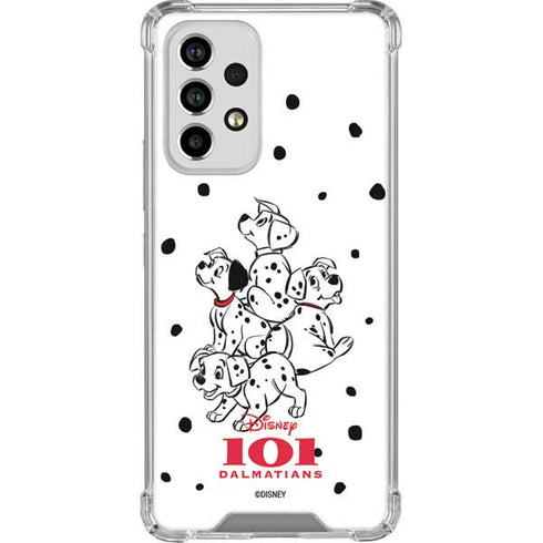 Disney 101 Dalmatians Puppy pile Galaxy A53 5G Clear Case