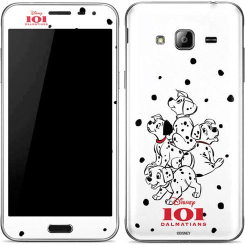 Disney 101 Dalmatians Puppy pile Galaxy J3 Skin