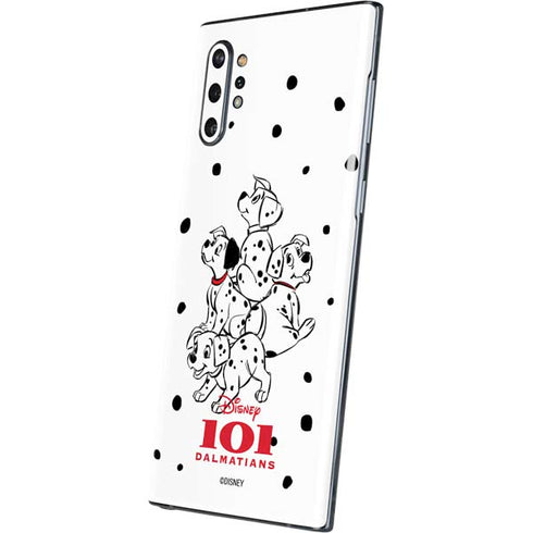 Disney 101 Dalmatians Puppy pile Galaxy Note 10 Plus Skin