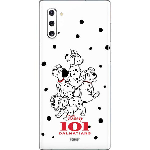 Disney 101 Dalmatians Puppy pile Galaxy Note 10 Skin