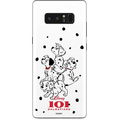 Disney 101 Dalmatians Puppy pile Galaxy Note 8 Skin