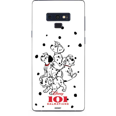 Disney 101 Dalmatians Puppy pile Galaxy Note 9 Skin