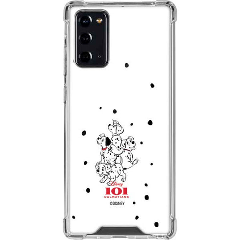 Disney 101 Dalmatians Puppy pile Galaxy Note20 5G Clear Case