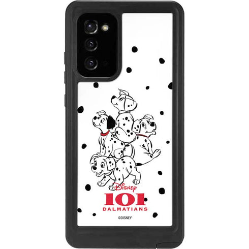 Disney 101 Dalmatians Puppy pile Galaxy Note20 5G Waterproof Case