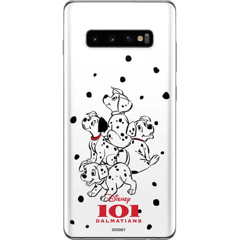 Disney 101 Dalmatians Puppy pile Galaxy S10 Plus Skin